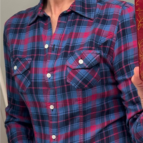 Old Navy plaid shirt - Picture 6 of 8